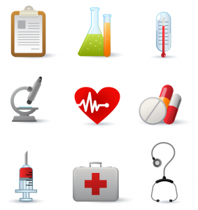 CE marking in medical software: Clipart to indicate variation in medical software.